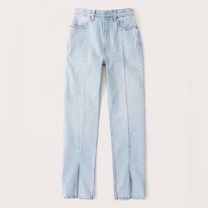 Abercrombie & Fitch Light Blue High-Rise Women's Jeans
